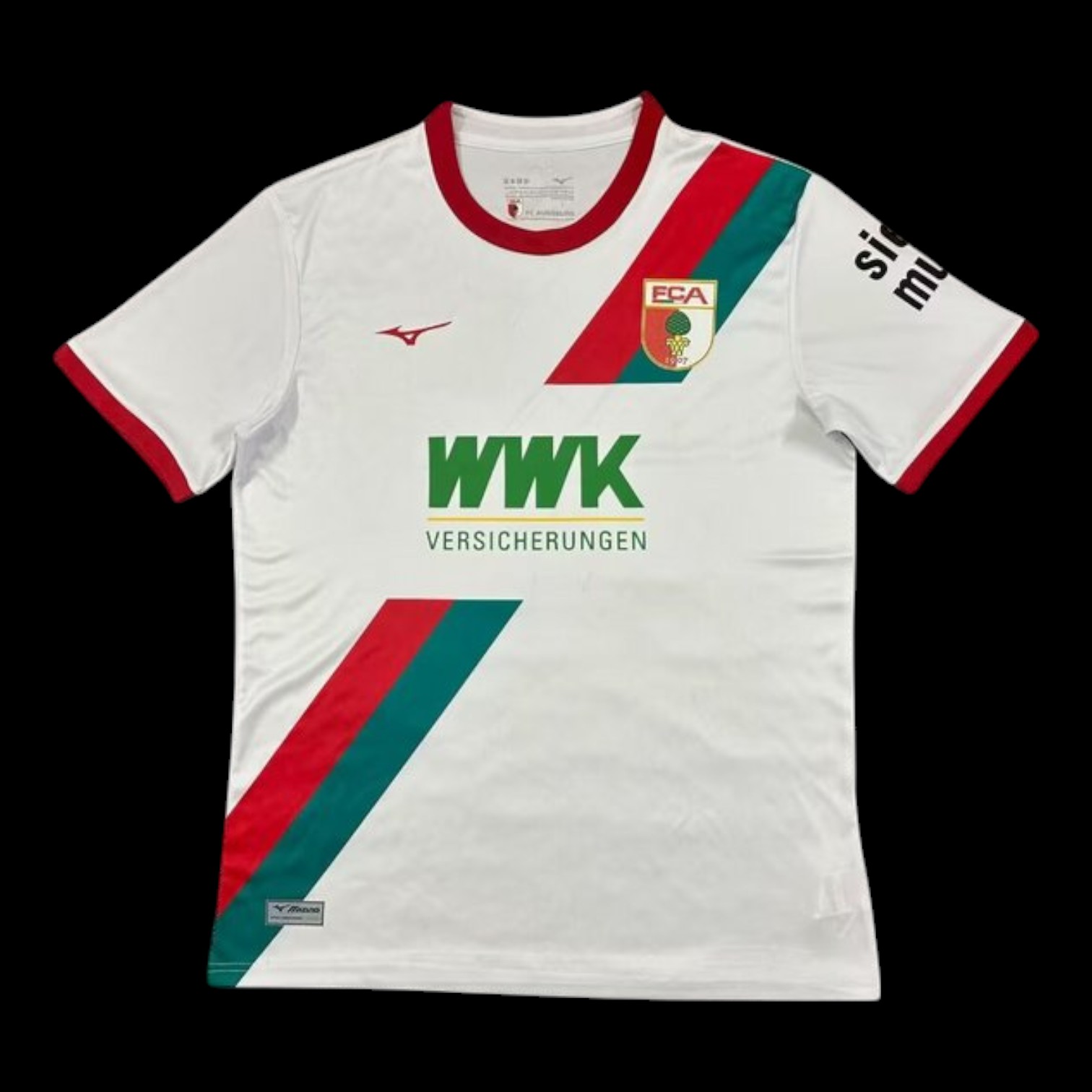 Augsbourg Maillot Domicile 2526 - Vue 1